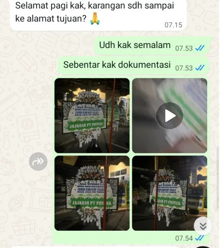 Pengiriman Papan Bunga Selamat Green Office Park Bsd