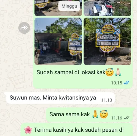 Pengiriman Papan Bunga Duka Green Office Park Bsd