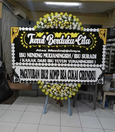 Papan Bunga Duka Green Office Park Bsd