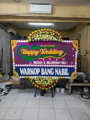 Papan Bunga di Green Office Park Bsd