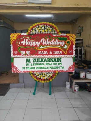 Papan Bunga di Green Office Park Bsd