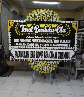 Papan Bunga di Green Office Park Bsd